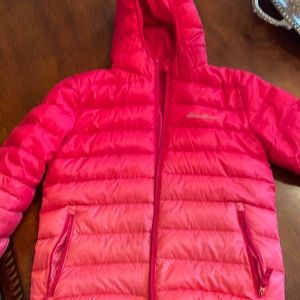 Girls size small Eddie Bauer reversible coat